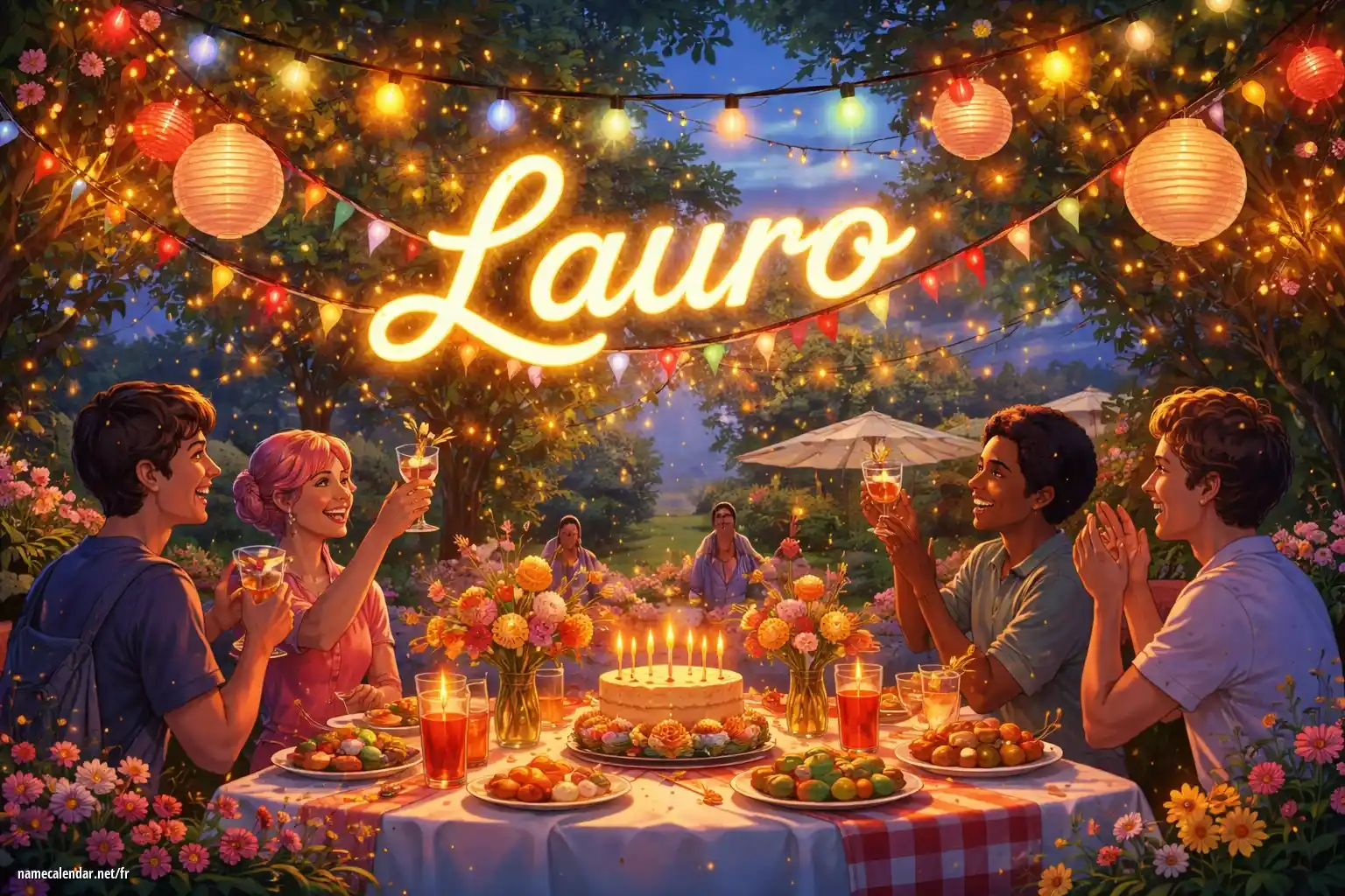 Célébration du jour du nom et du nom - Lauro