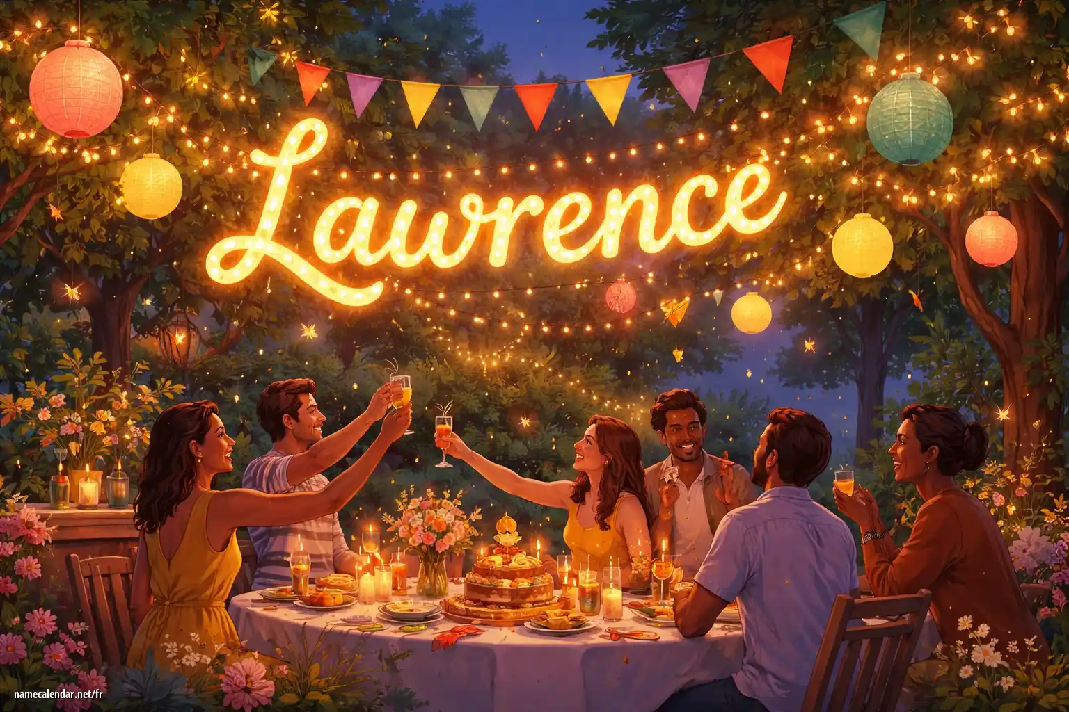 Célébration du jour du nom et du nom - Lawrence