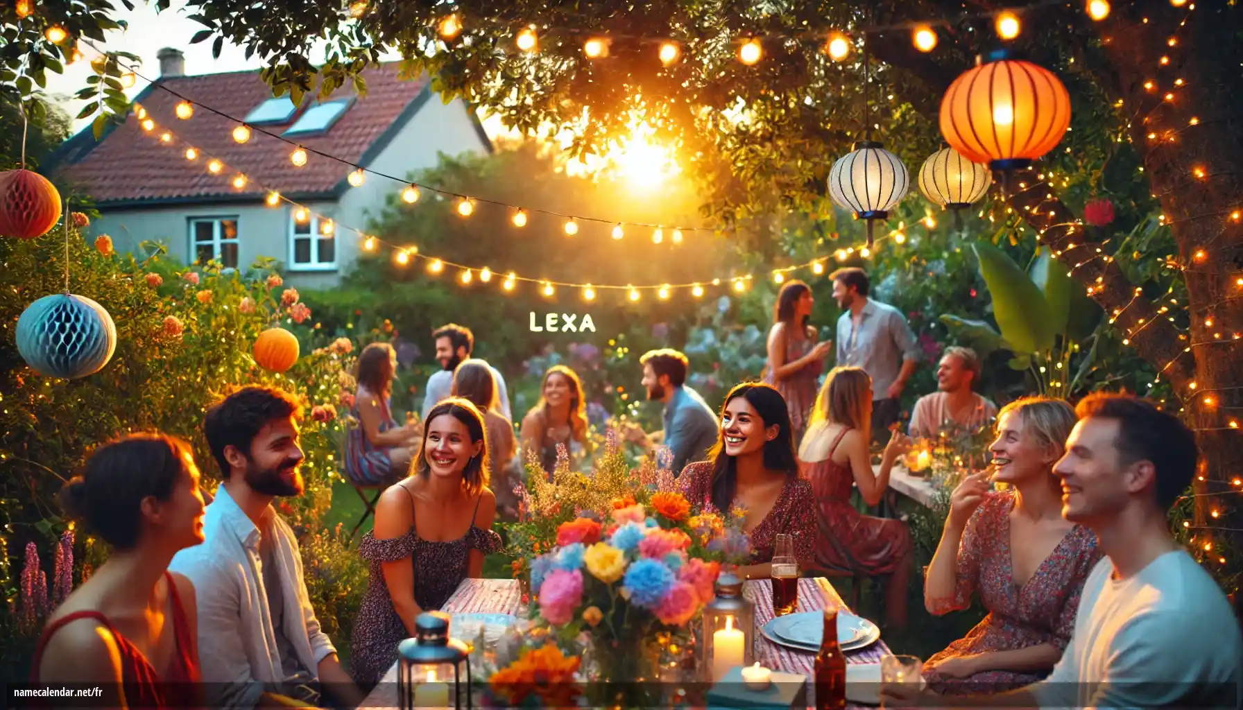 Célébration du jour du nom et du nom - Lexa