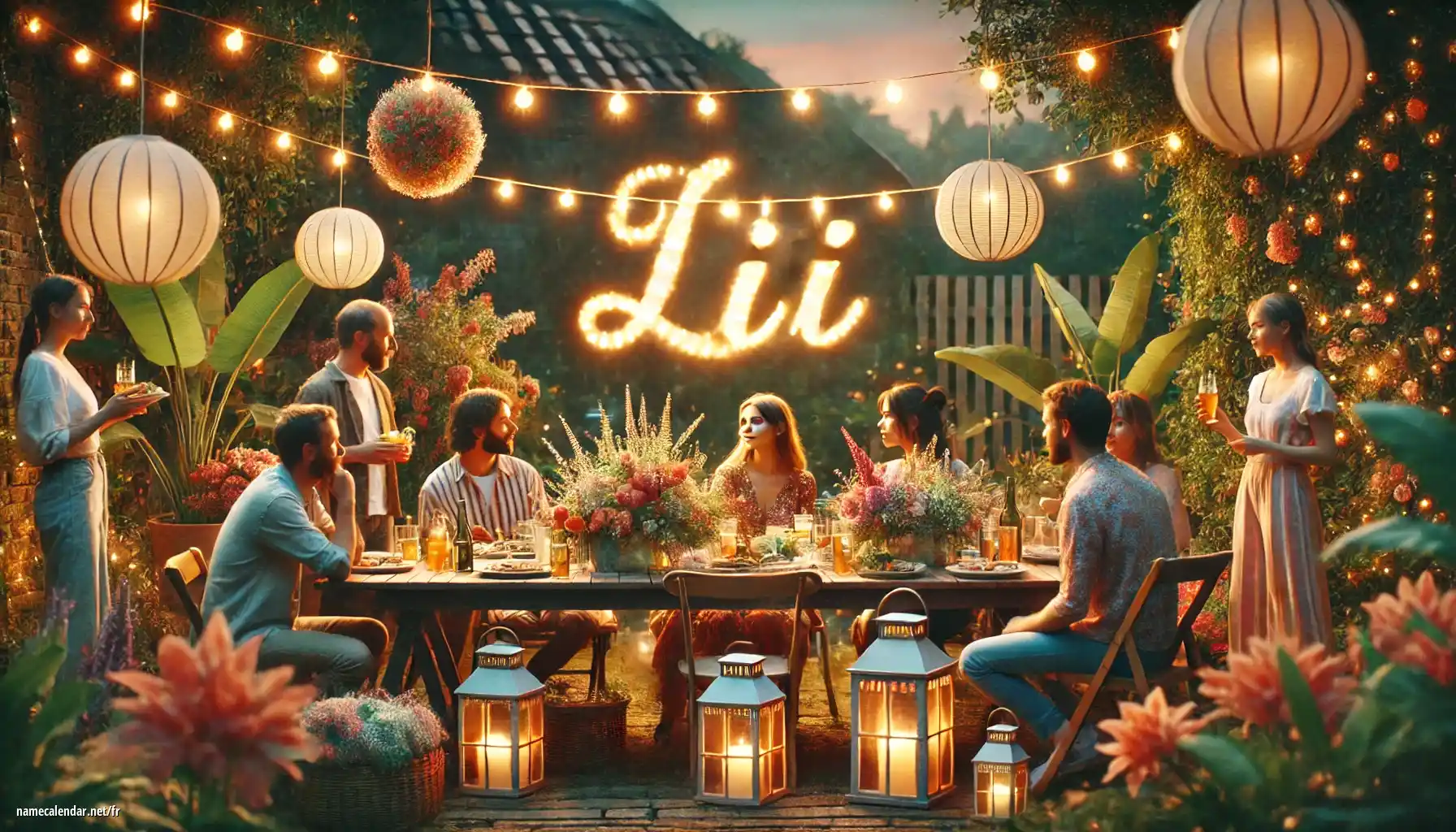 Célébration du jour du nom et du nom - Lii