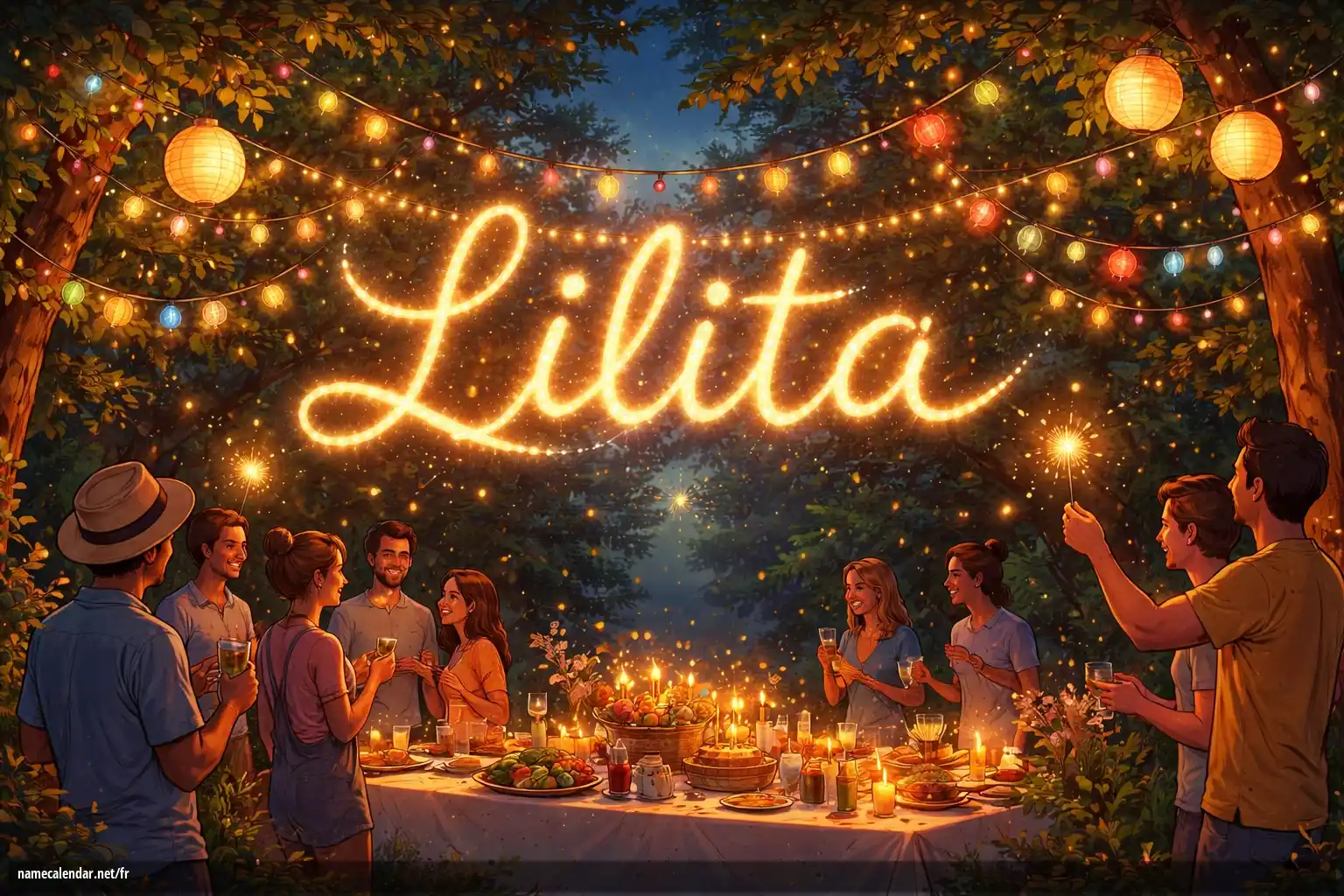 Célébration du jour du nom et du nom - Lilita