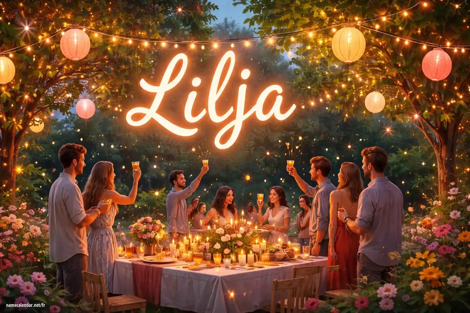 Célébration du jour du nom et du nom - Lilja