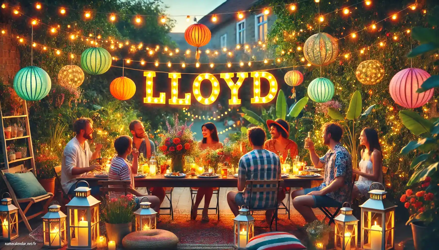 Célébration du jour du nom et du nom - Lloyd