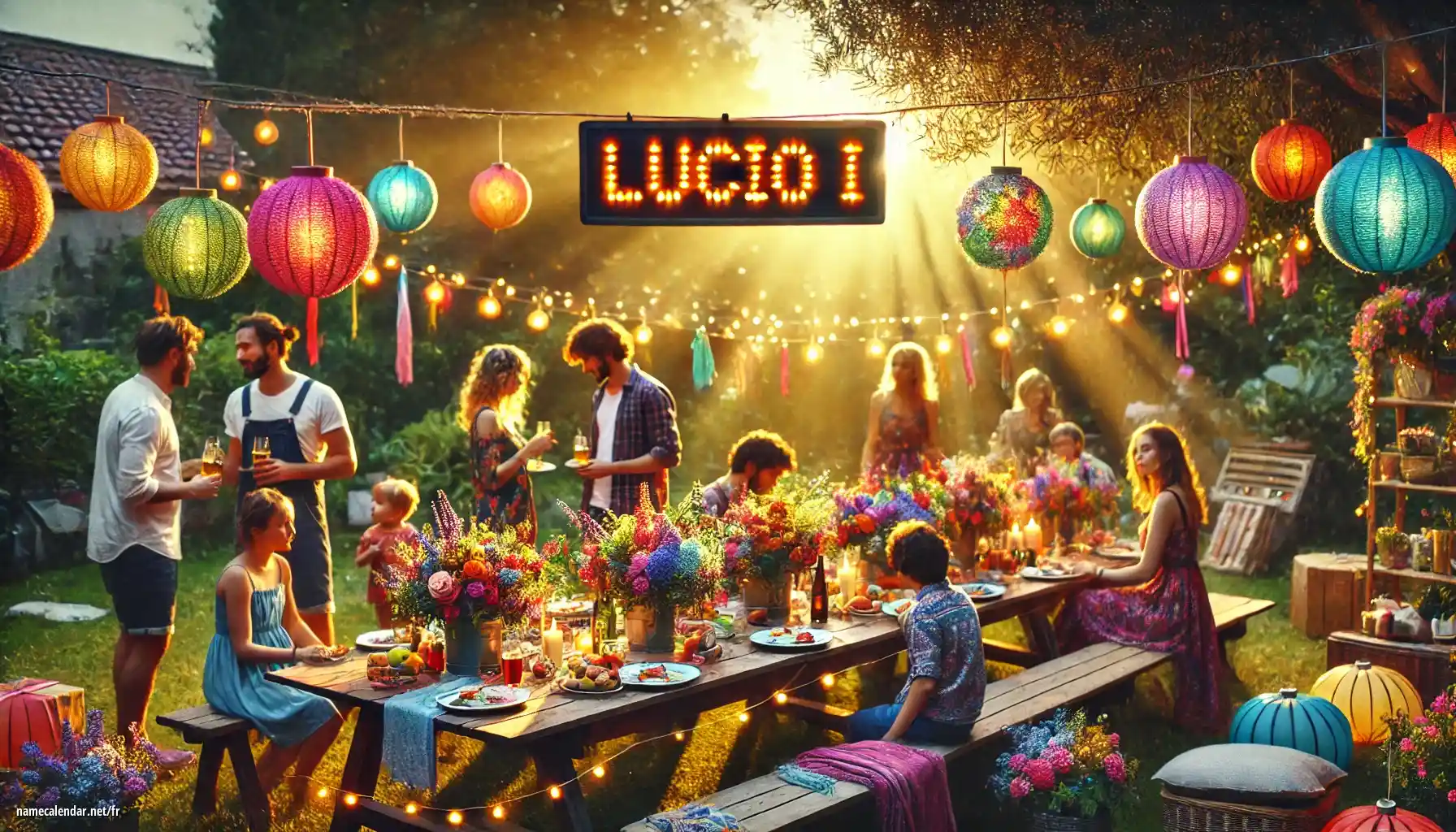 Célébration du jour du nom et du nom - Lucio I
