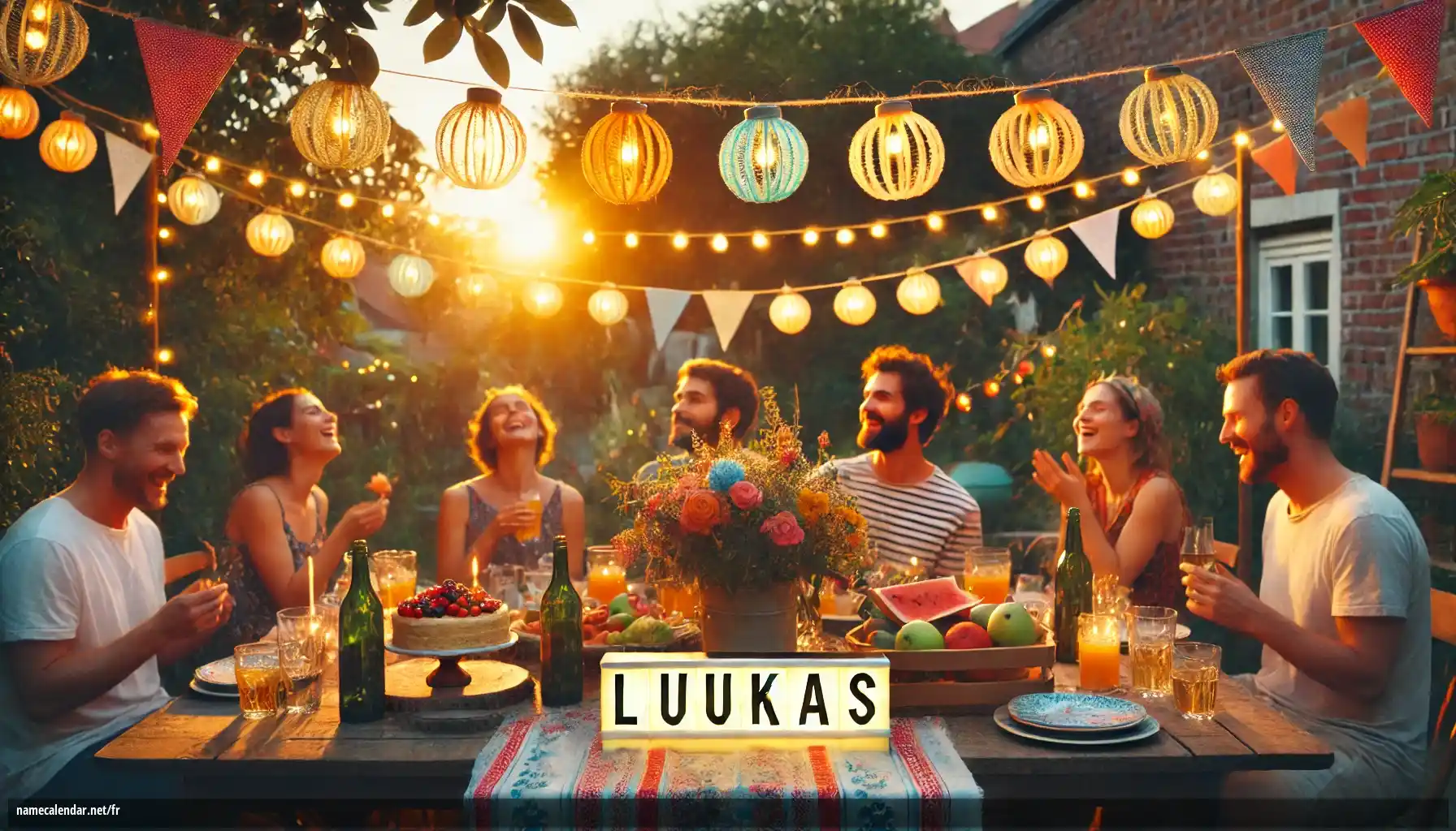 Célébration du jour du nom et du nom - Luukas