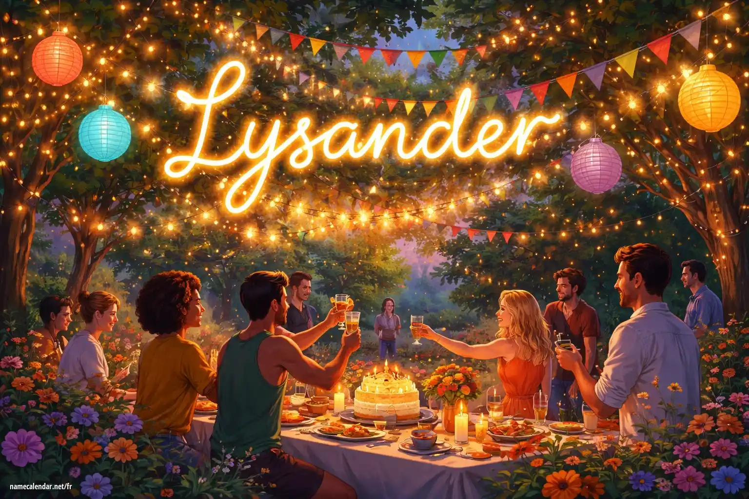 Célébration du jour du nom et du nom - Lysander