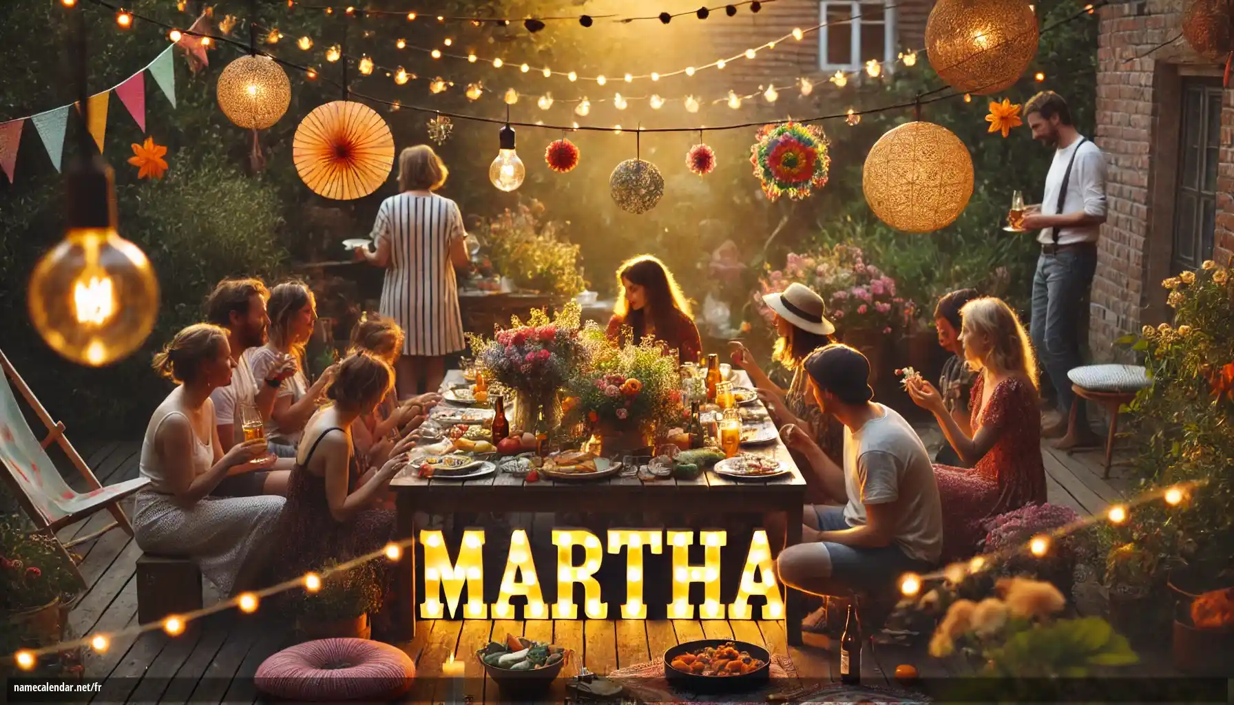 Célébration du jour du nom et du nom - Märtha