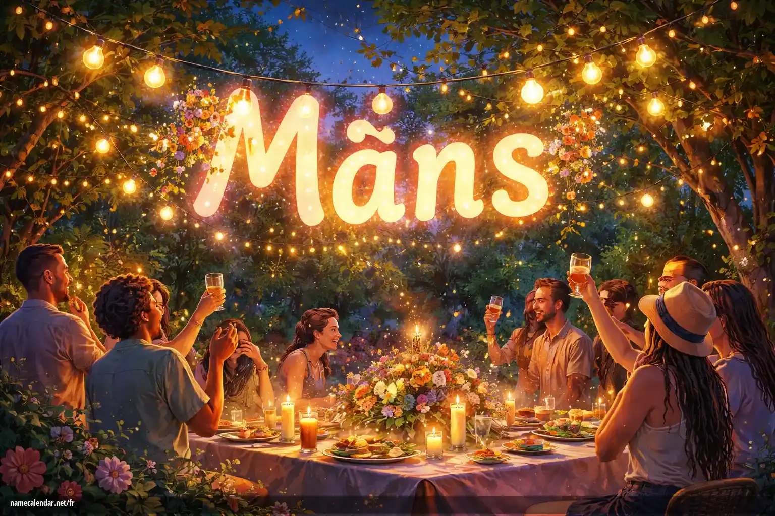 Célébration du jour du nom et du nom - Måns