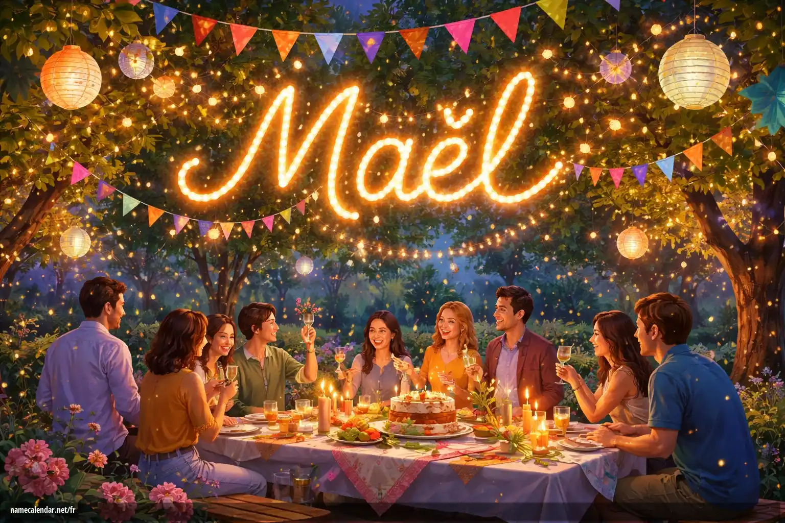 Célébration du jour du nom et du nom - Maël