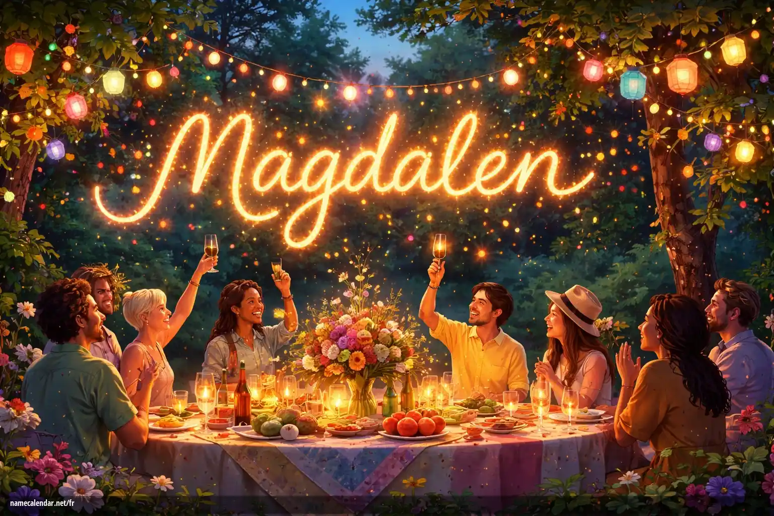 Célébration du jour du nom et du nom - Magdalen