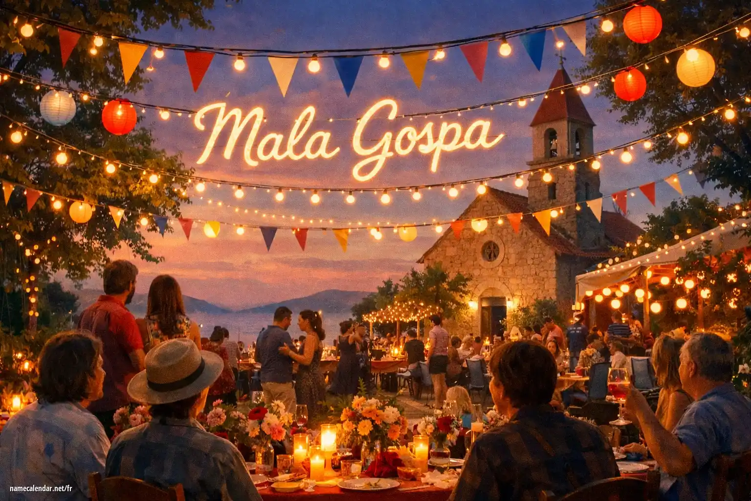 Célébration du jour du nom et du nom - Mala Gospa