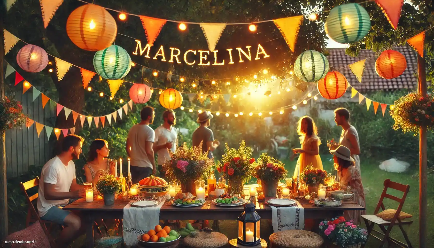 Célébration du jour du nom et du nom - Marcelina