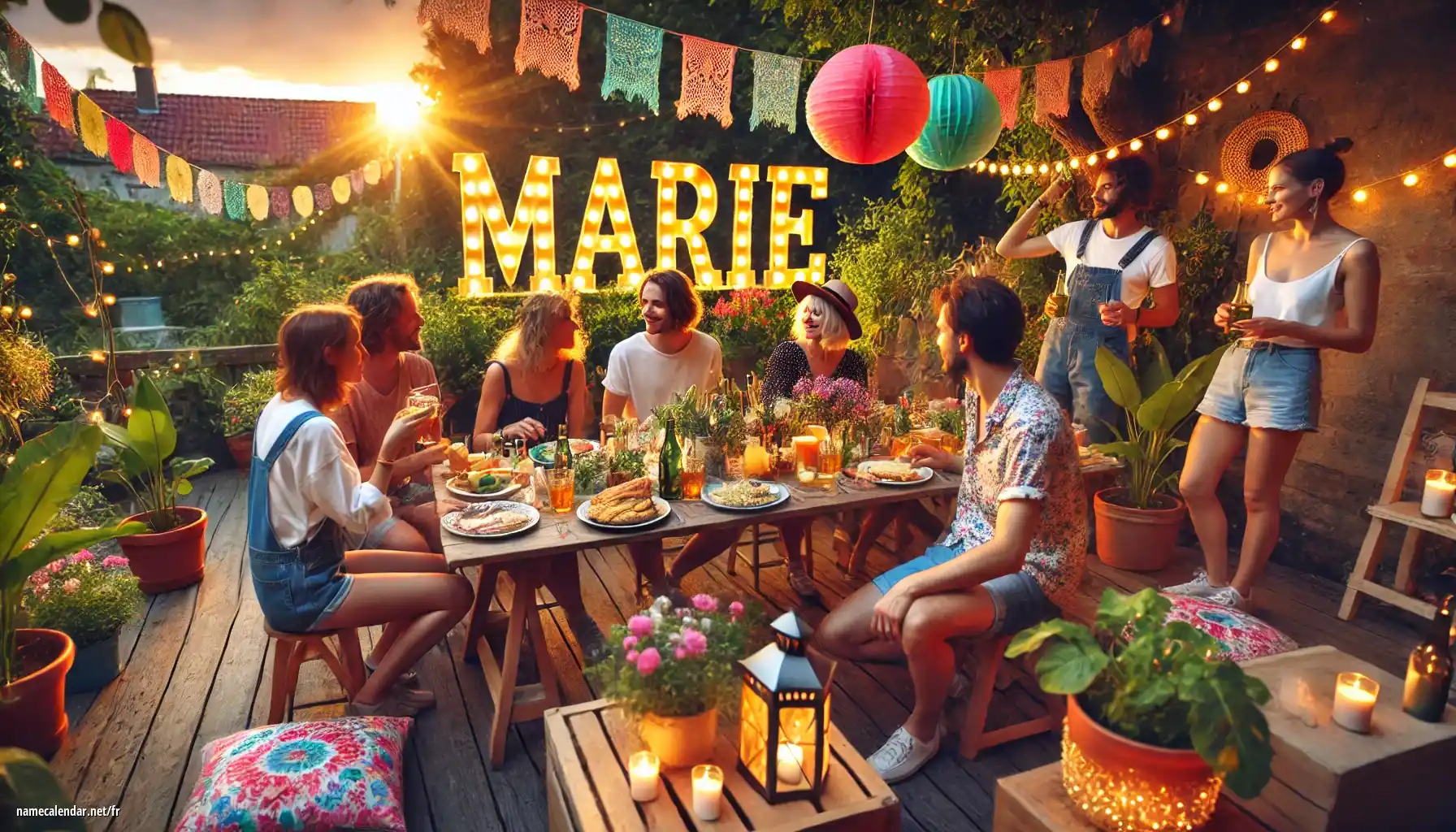 Célébration du jour du nom et du nom - Marie