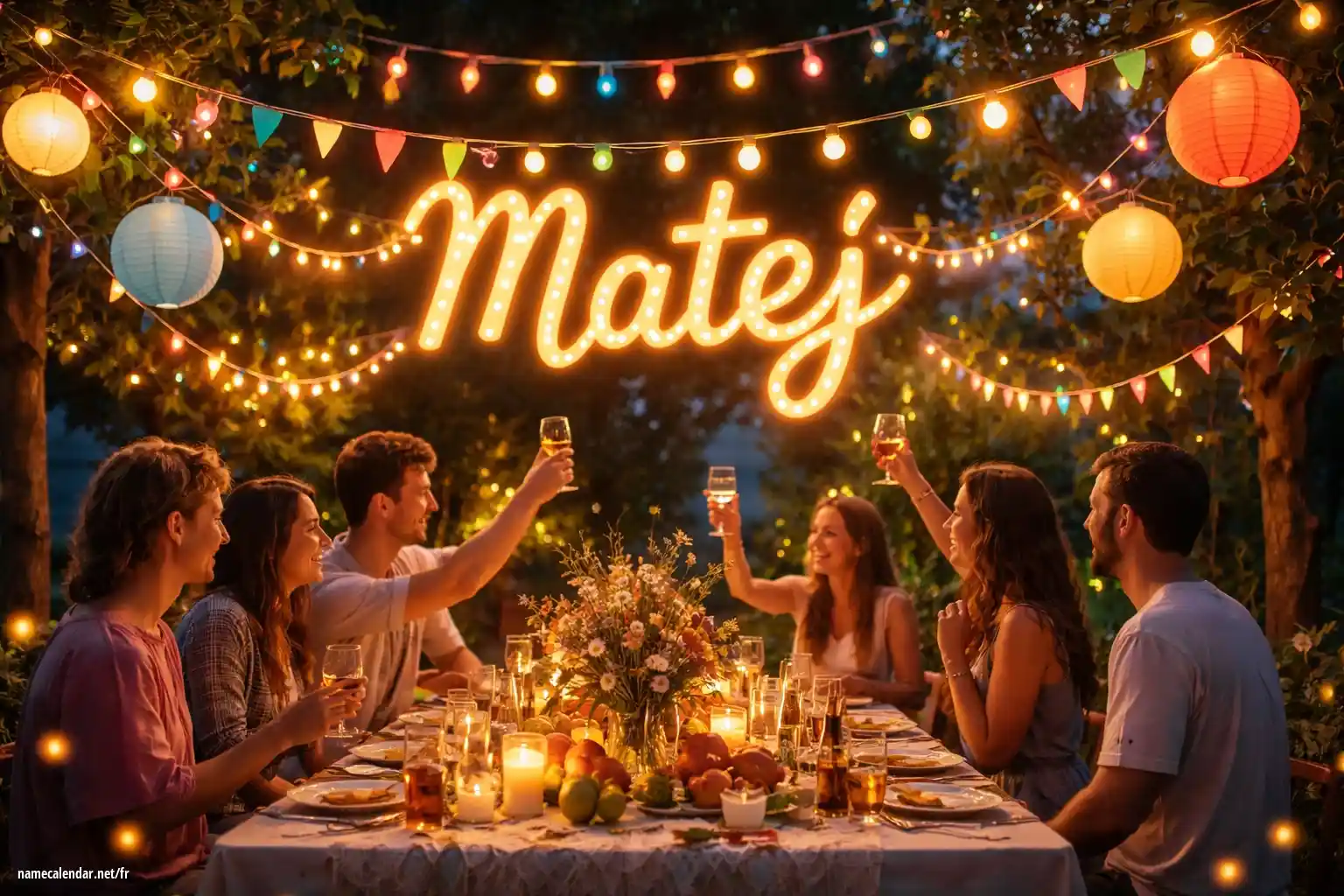 Célébration du jour du nom et du nom - Matej