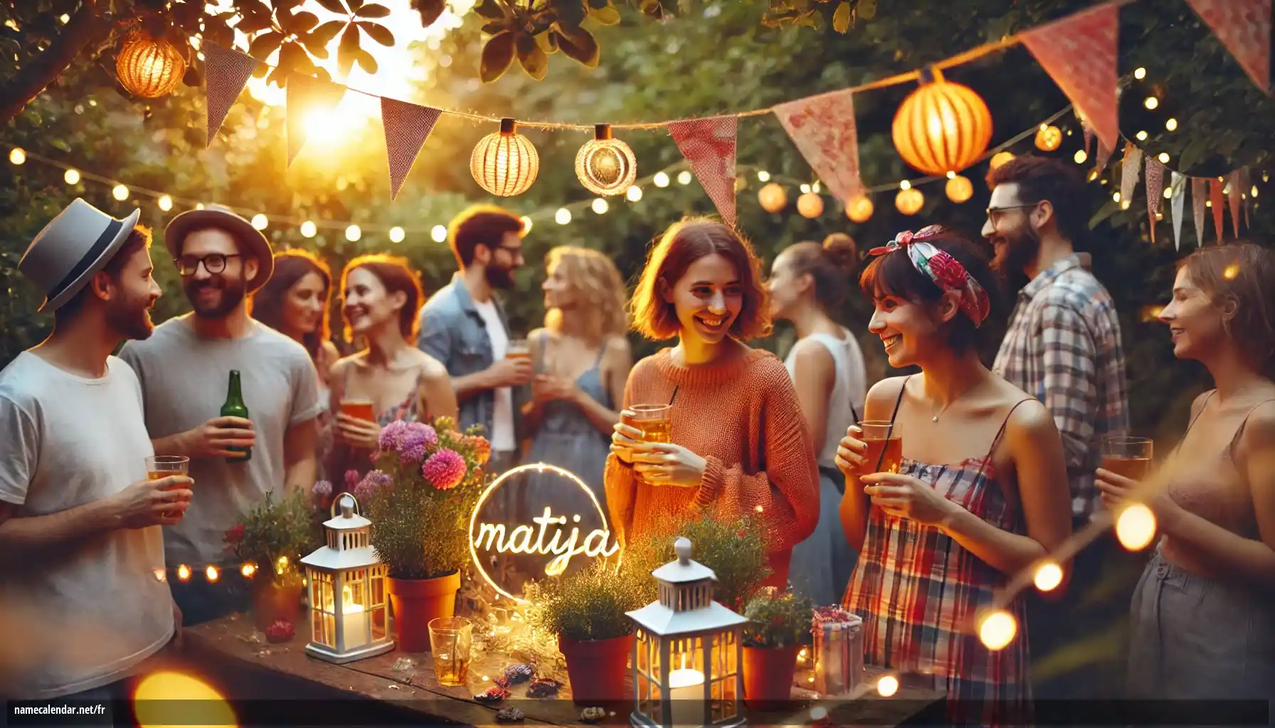 Célébration du jour du nom et du nom - Matija