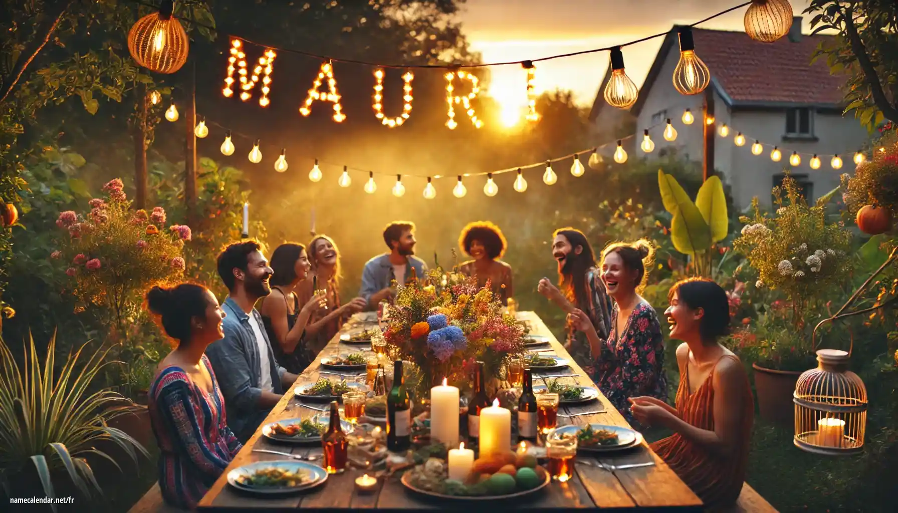 Célébration du jour du nom et du nom - Mauri