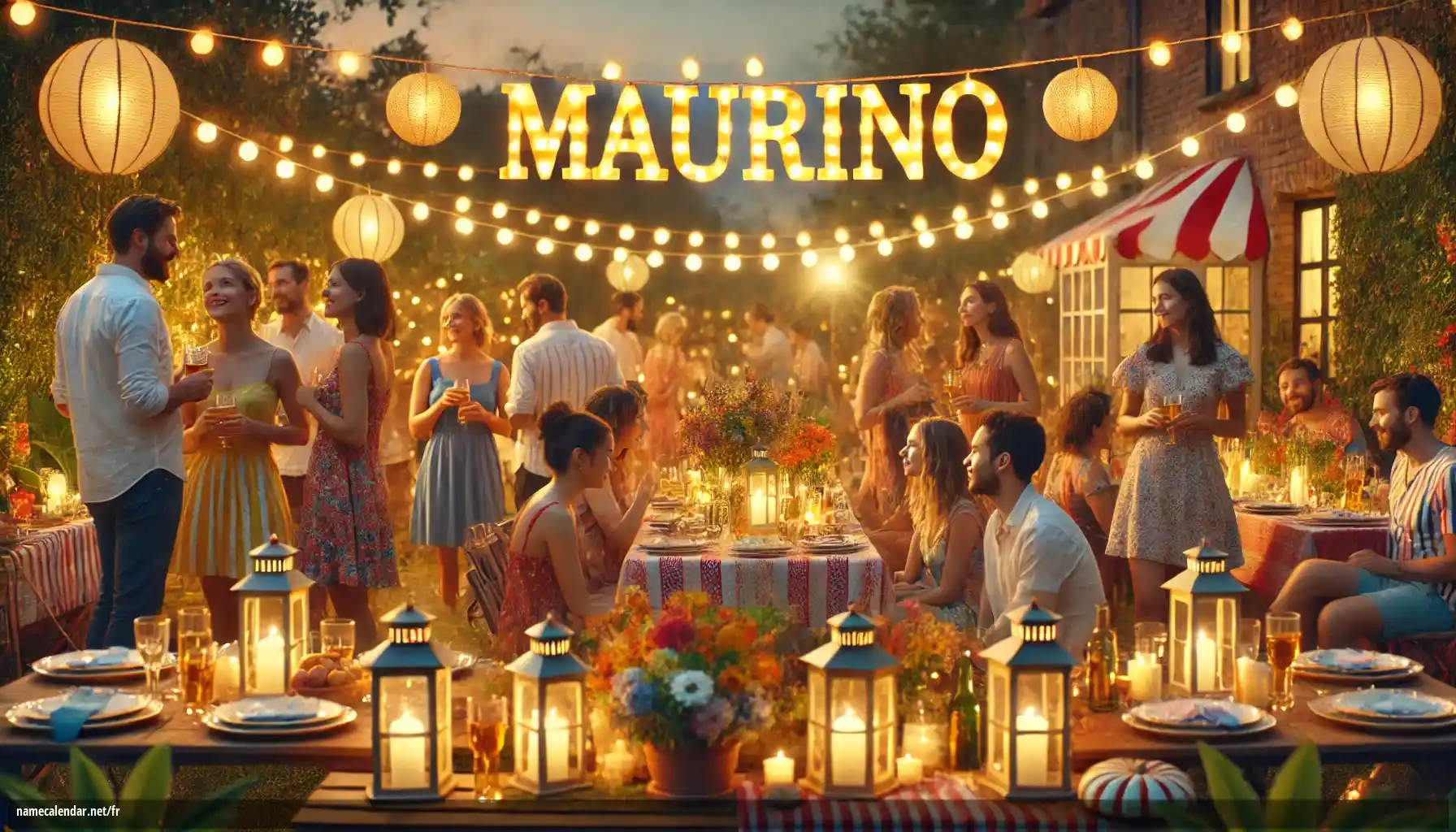 Célébration du jour du nom et du nom - Maurino