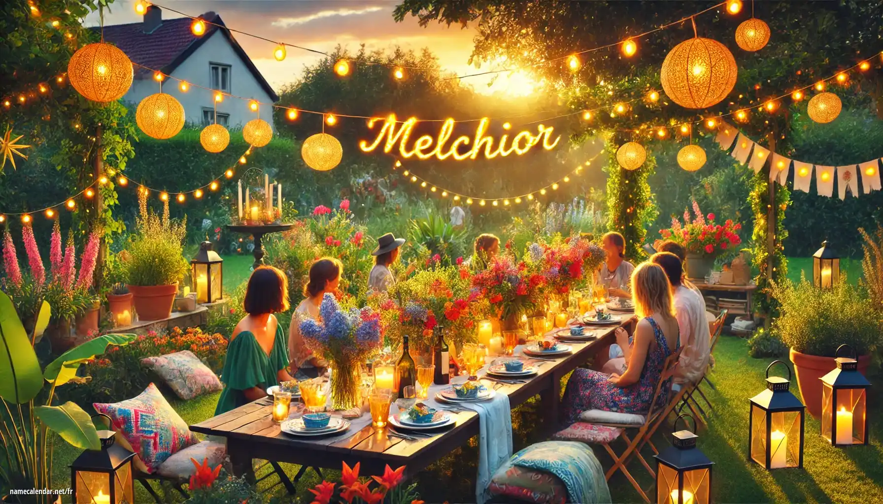 Célébration du jour du nom et du nom - Melchior