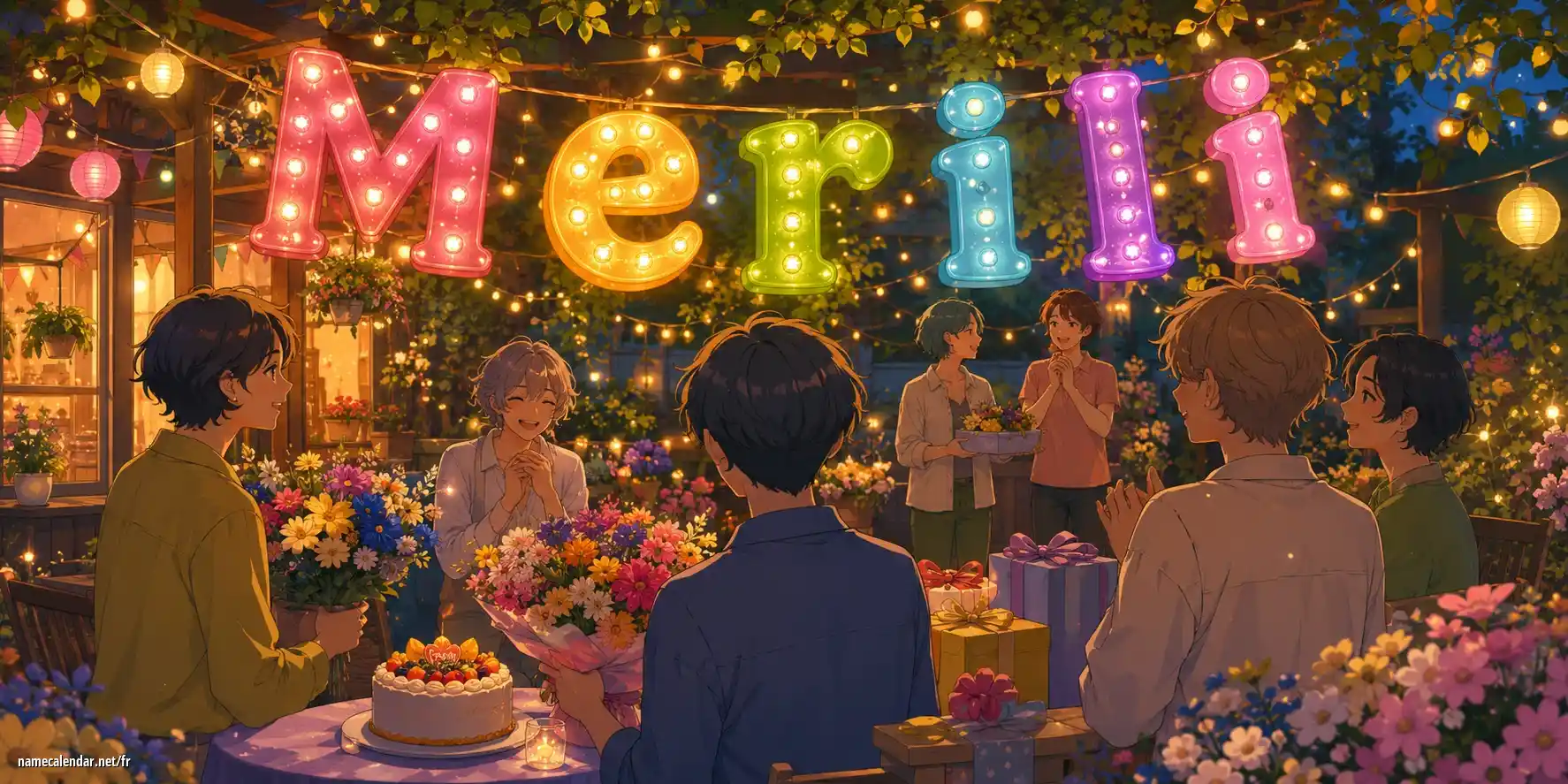 Célébration du jour du nom et du nom - Merili