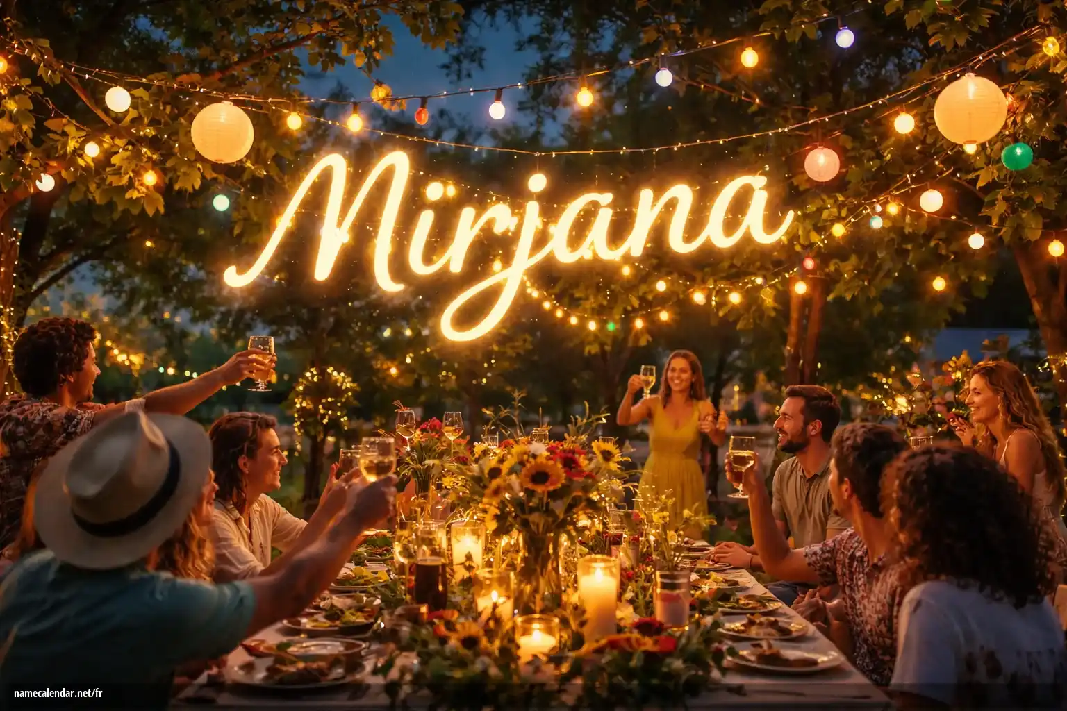 Célébration du jour du nom et du nom - Mirjana