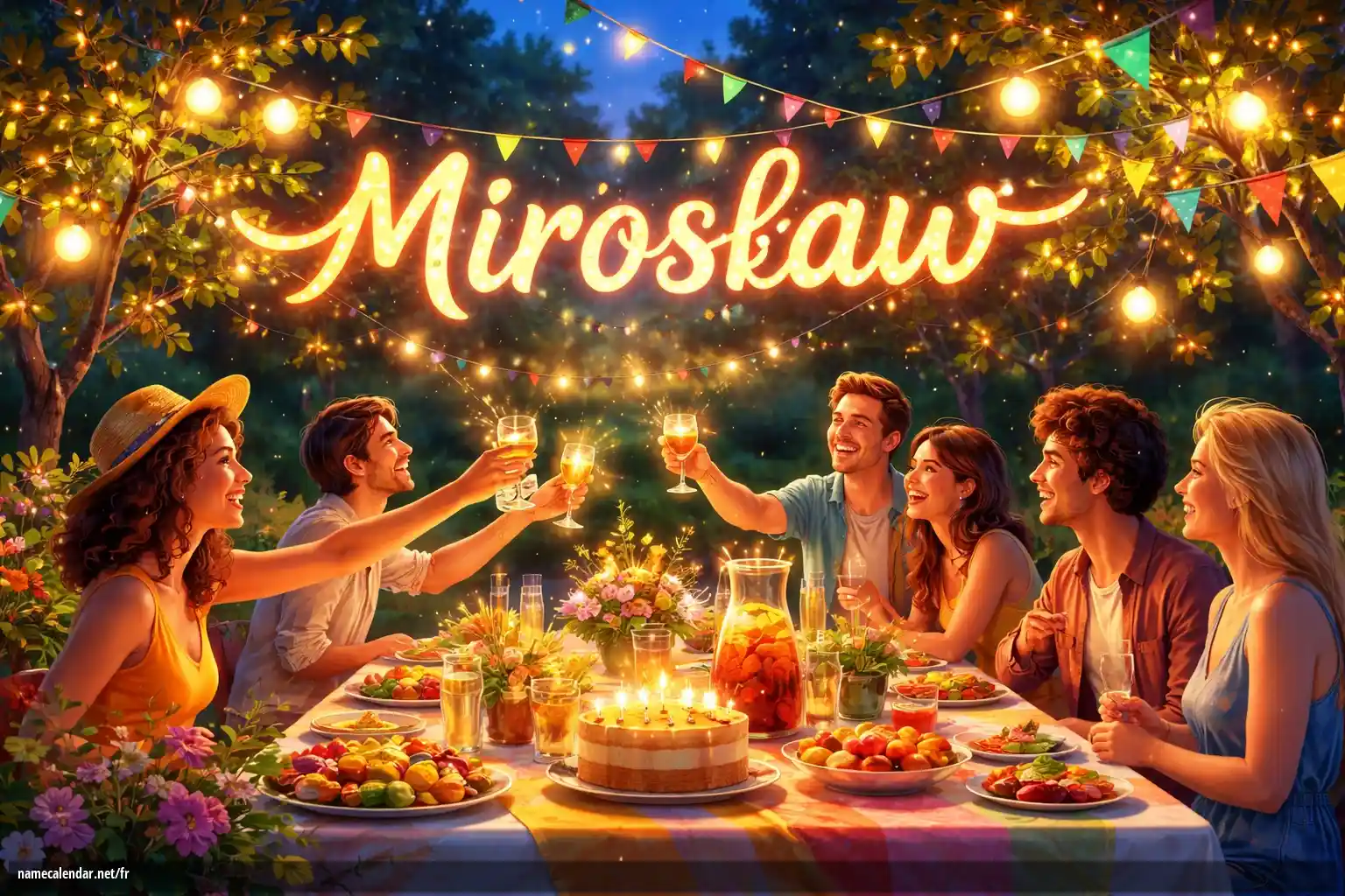 Célébration du jour du nom et du nom - Mirosław