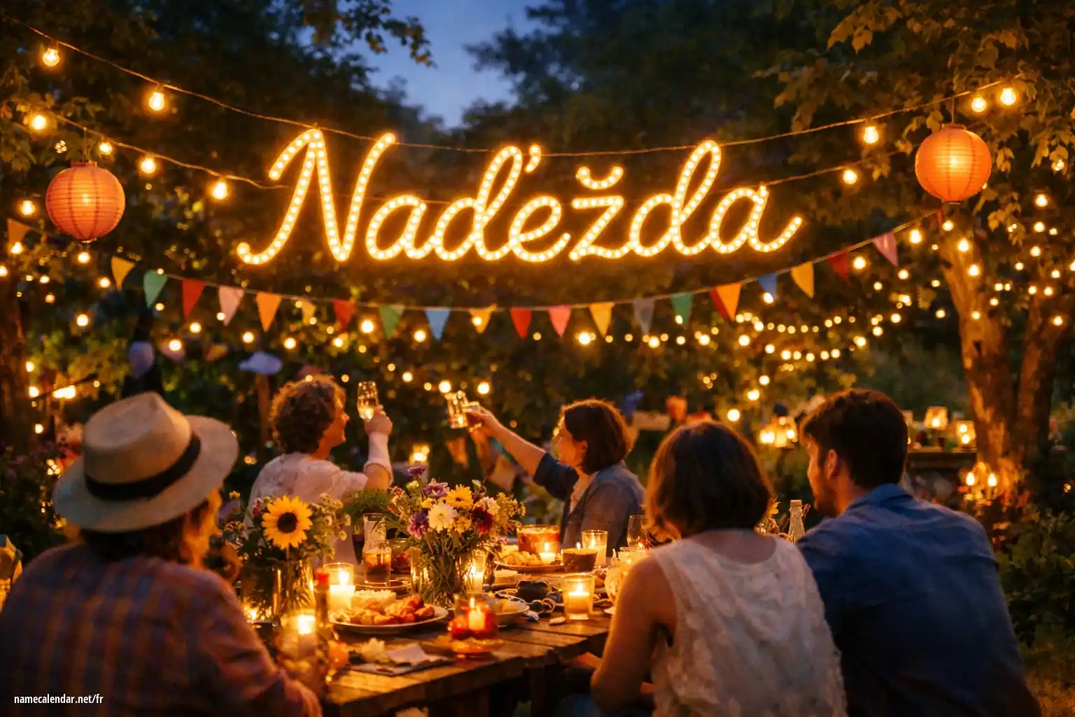 Célébration du jour du nom et du nom - Naďežda