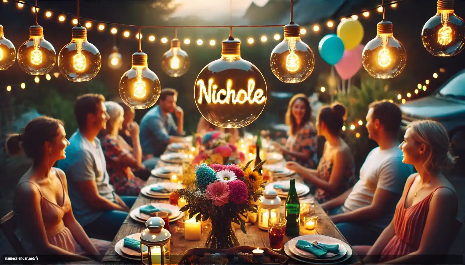 Célébration du jour du nom et du nom - Nichole