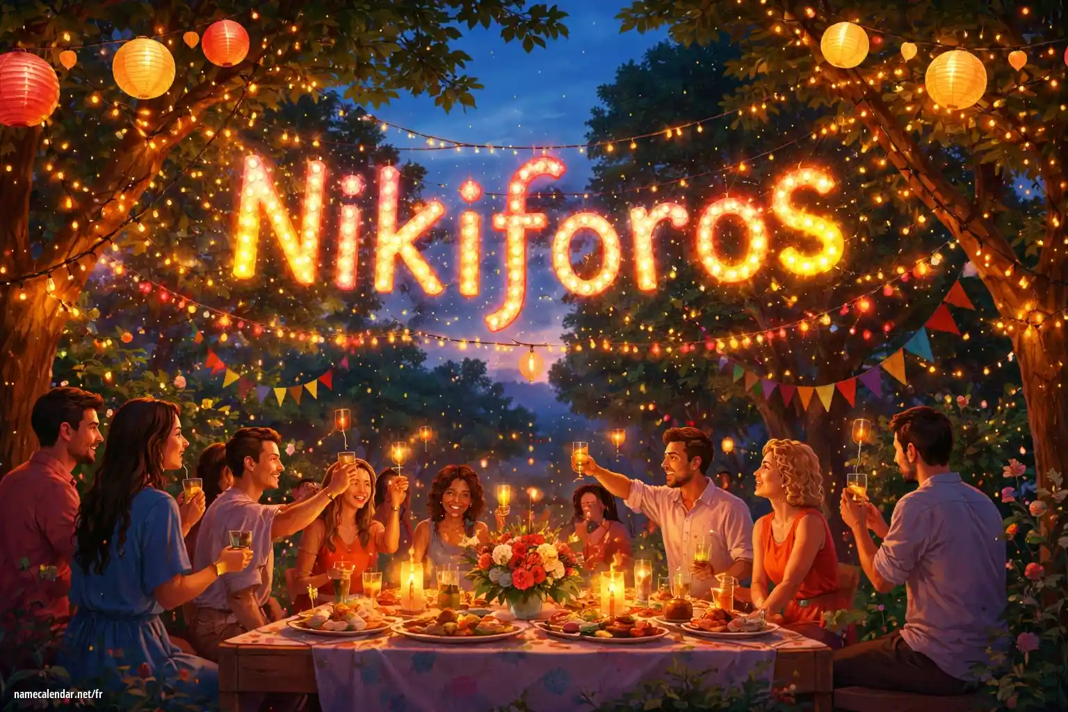 Célébration du jour du nom et du nom - Nikiforos