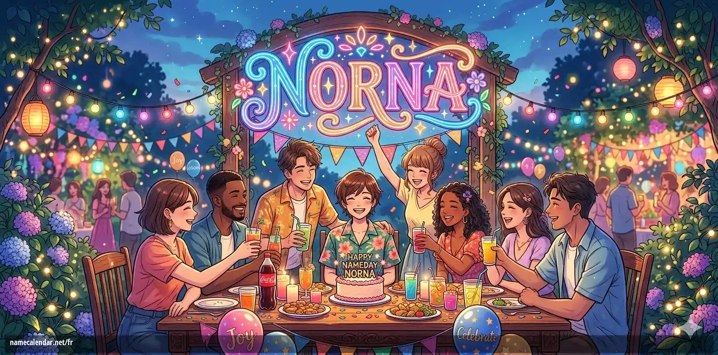 Célébration du jour du nom et du nom - Norna