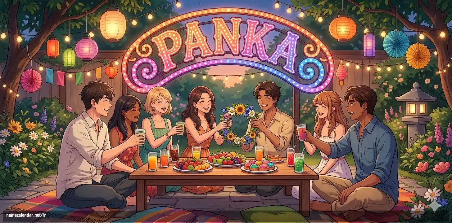Célébration du jour du nom et du nom - Panka