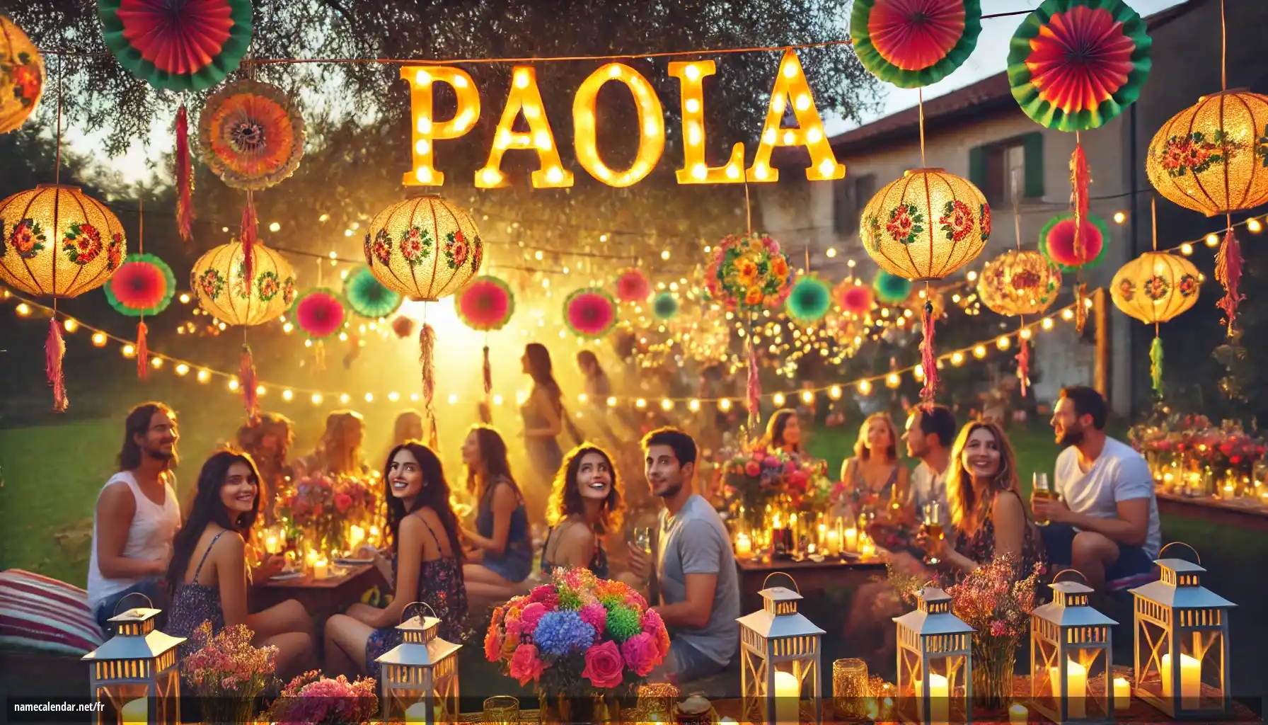 Célébration du jour du nom et du nom - Paola