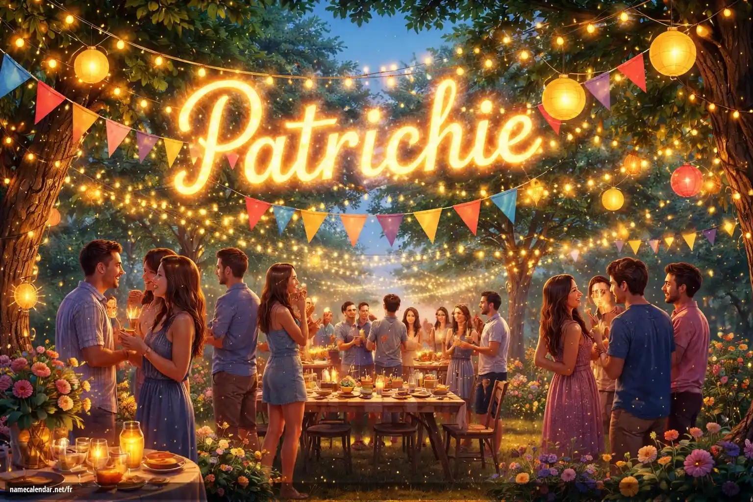 Célébration du jour du nom et du nom - Patrichie