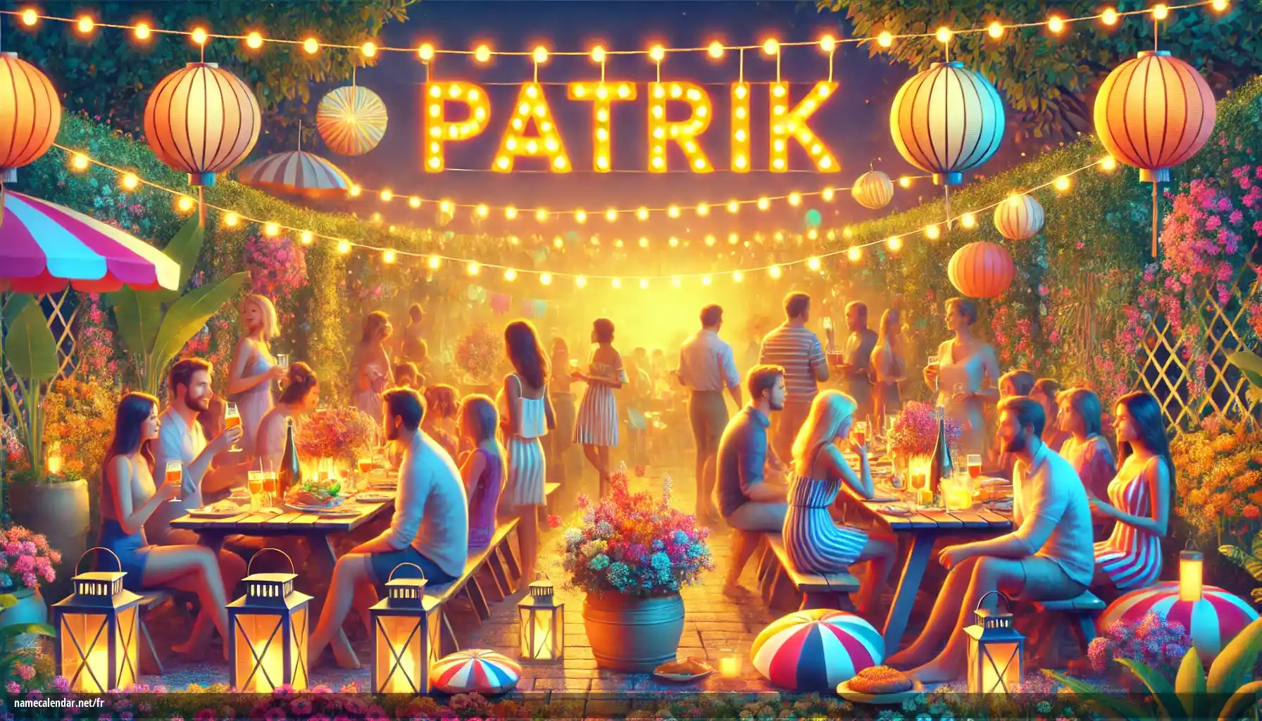 Célébration du jour du nom et du nom - Patrik