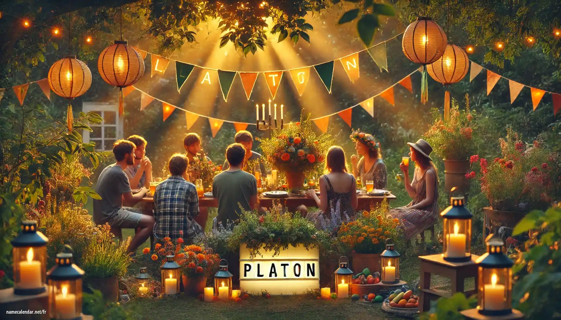 Célébration du jour du nom et du nom - Platón