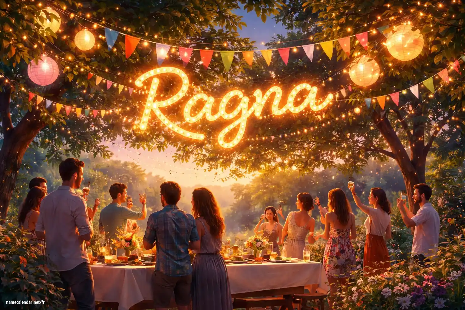 Célébration du jour du nom et du nom - Ragna