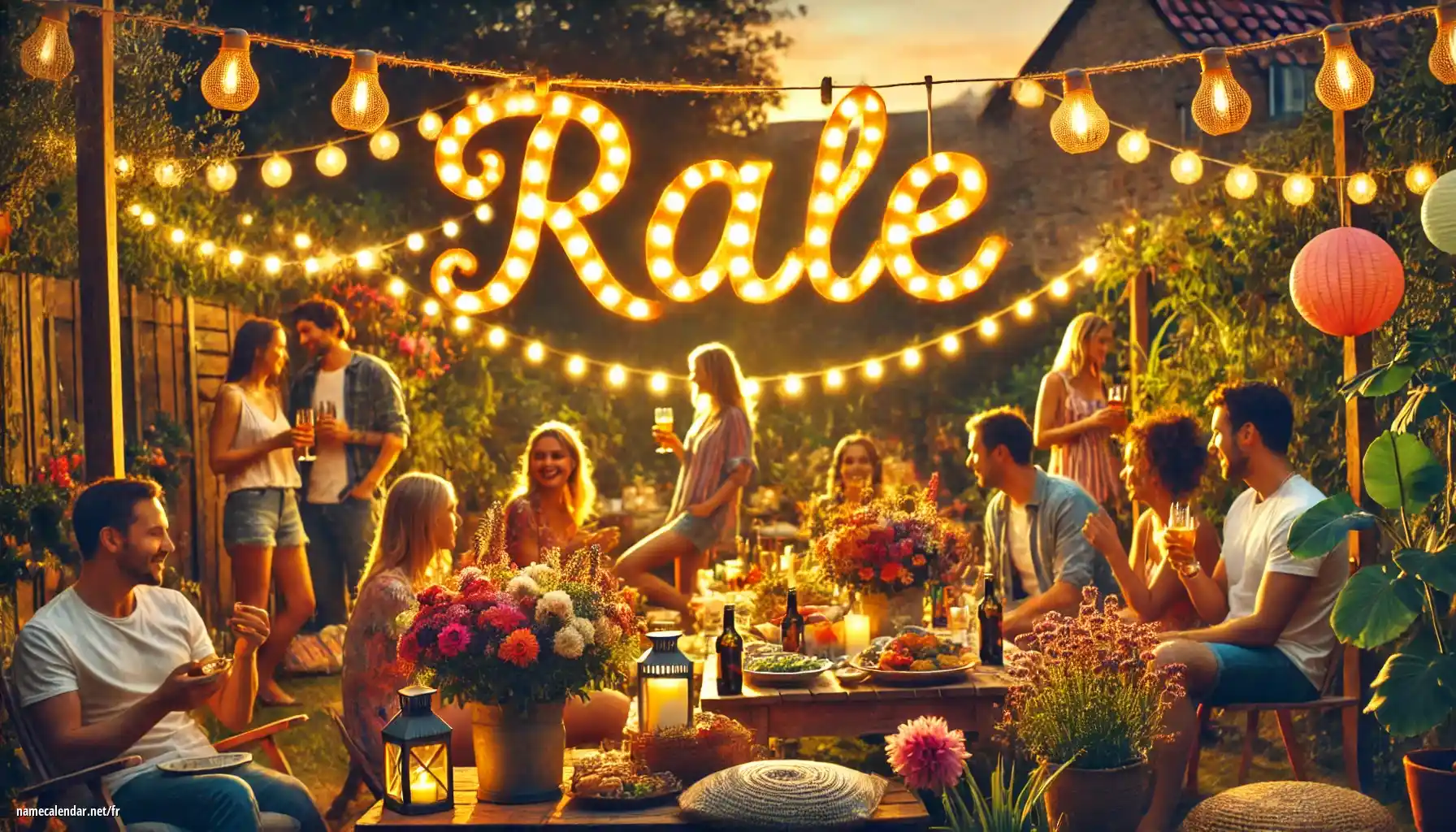 Célébration du jour du nom et du nom - Rale