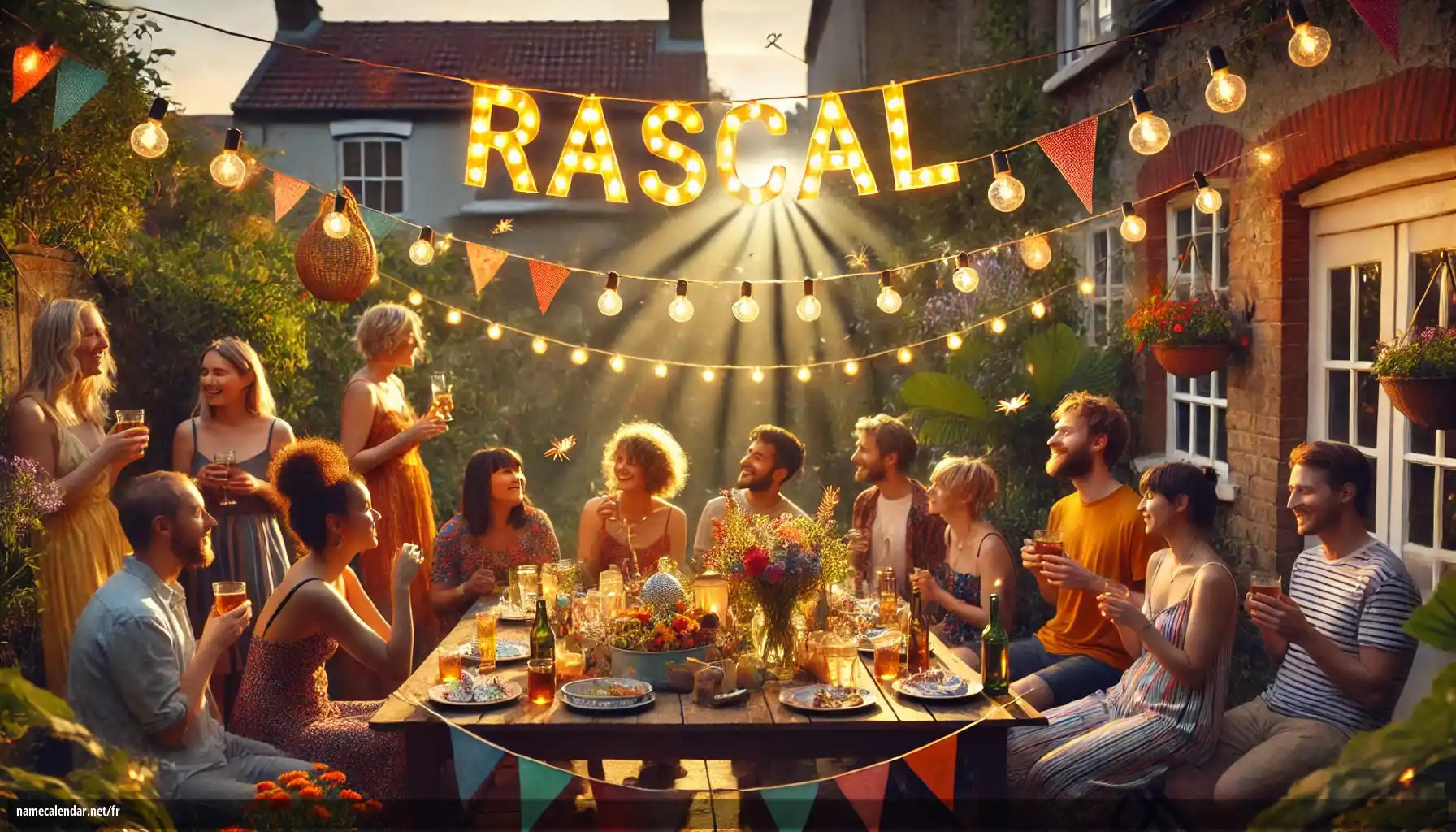 Célébration du jour du nom et du nom - Rascal