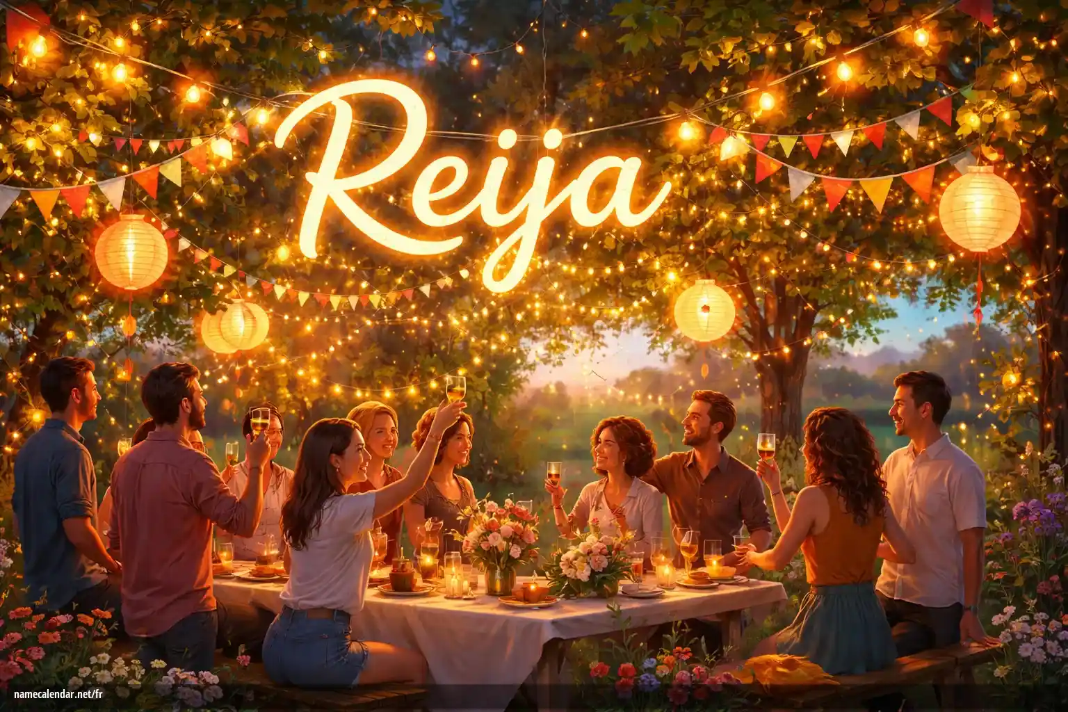 Célébration du jour du nom et du nom - Reija