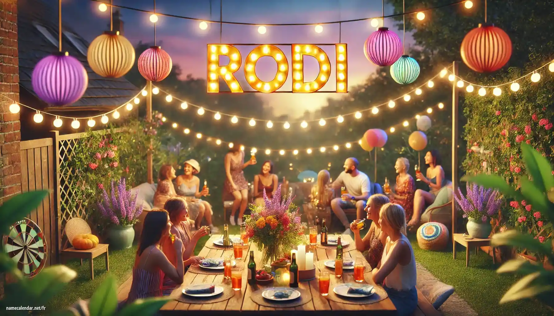 Célébration du jour du nom et du nom - Rodi