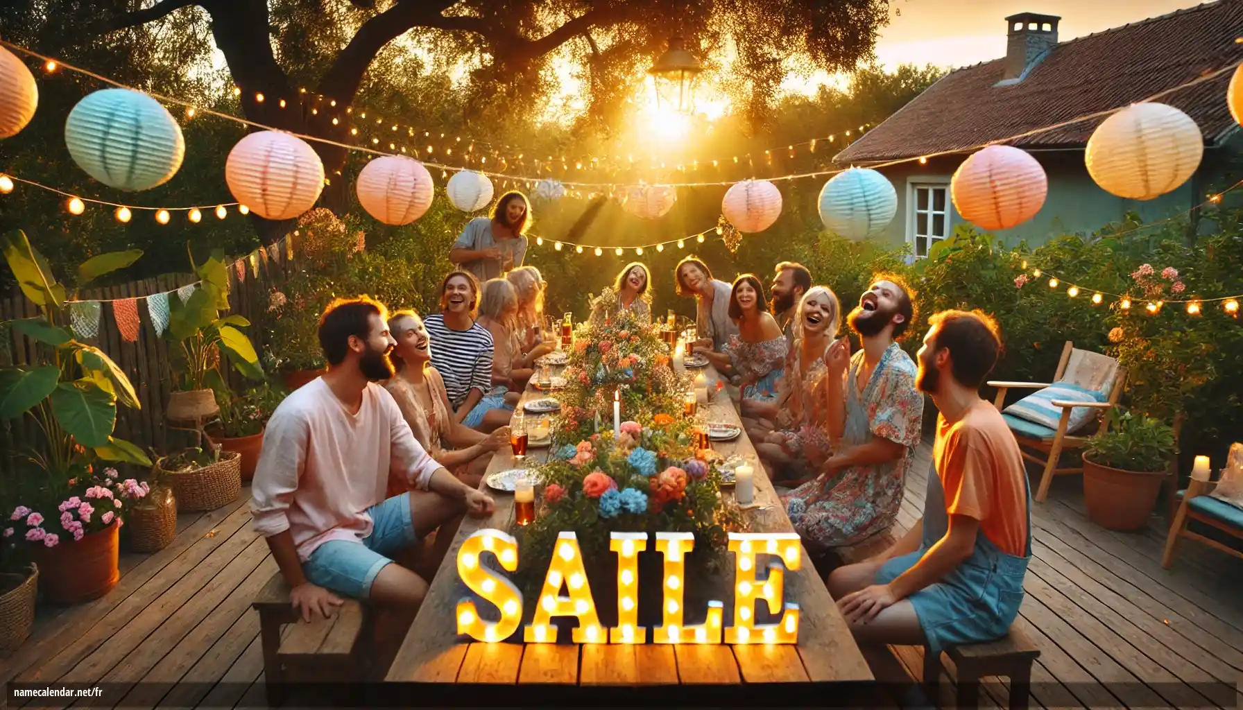 Célébration du jour du nom et du nom - Saile