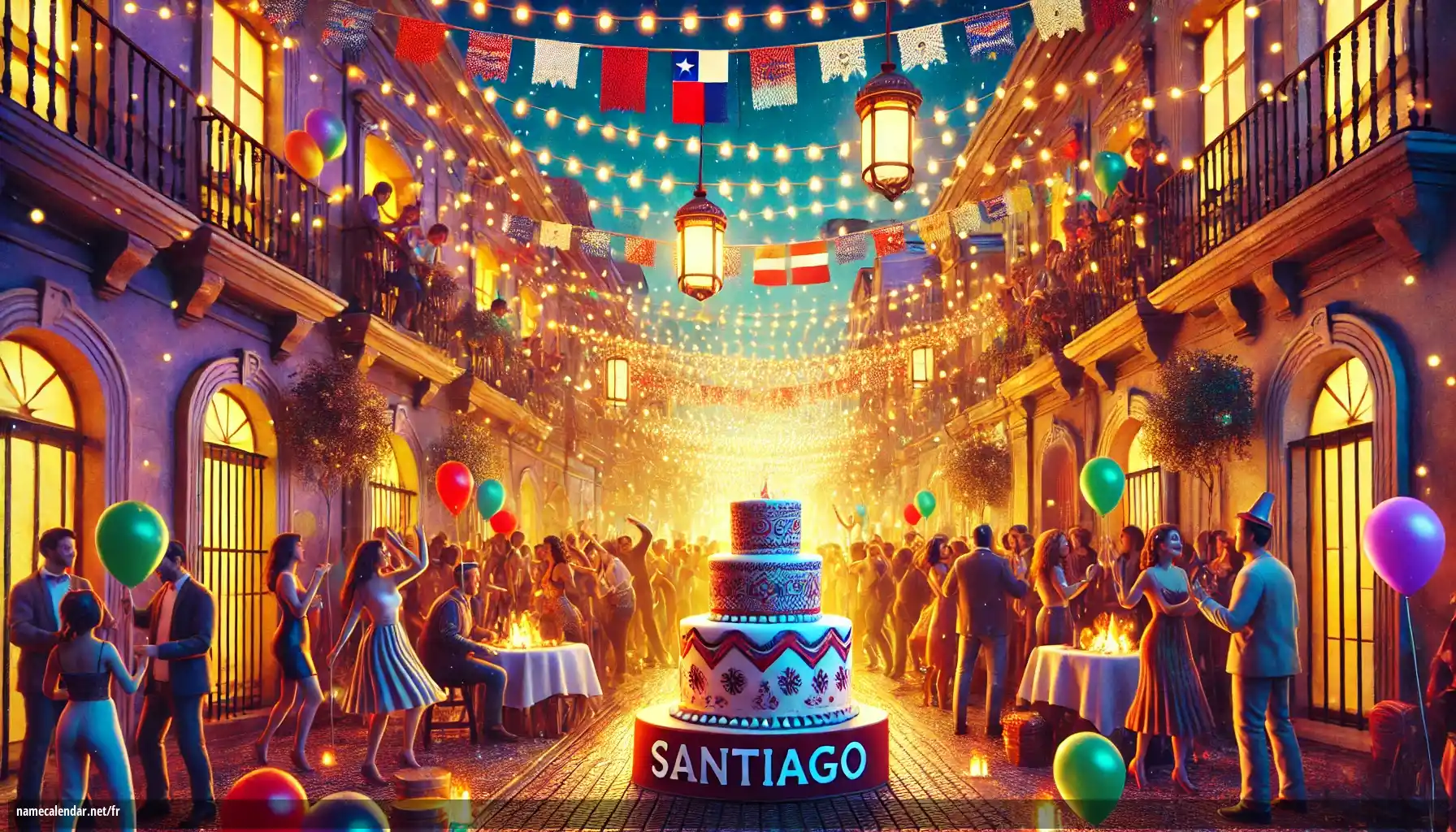 Célébration du jour du nom et du nom - Santiago