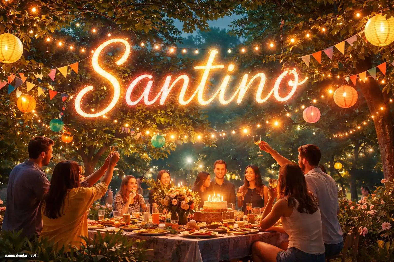 Célébration du jour du nom et du nom - Santino
