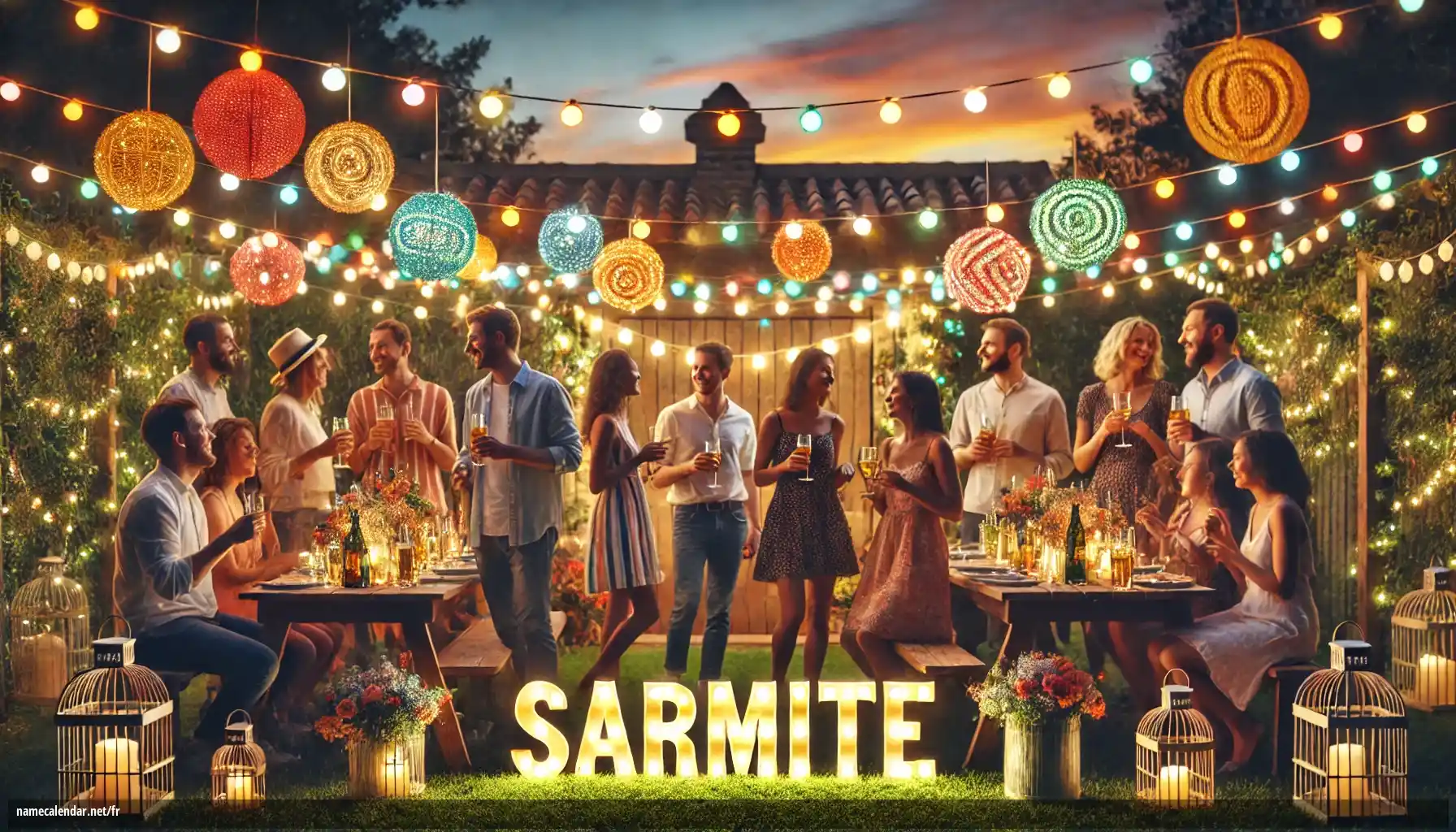 Célébration du jour du nom et du nom - Sarmite