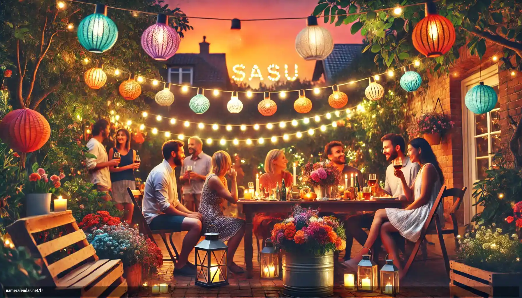 Célébration du jour du nom et du nom - Sasu