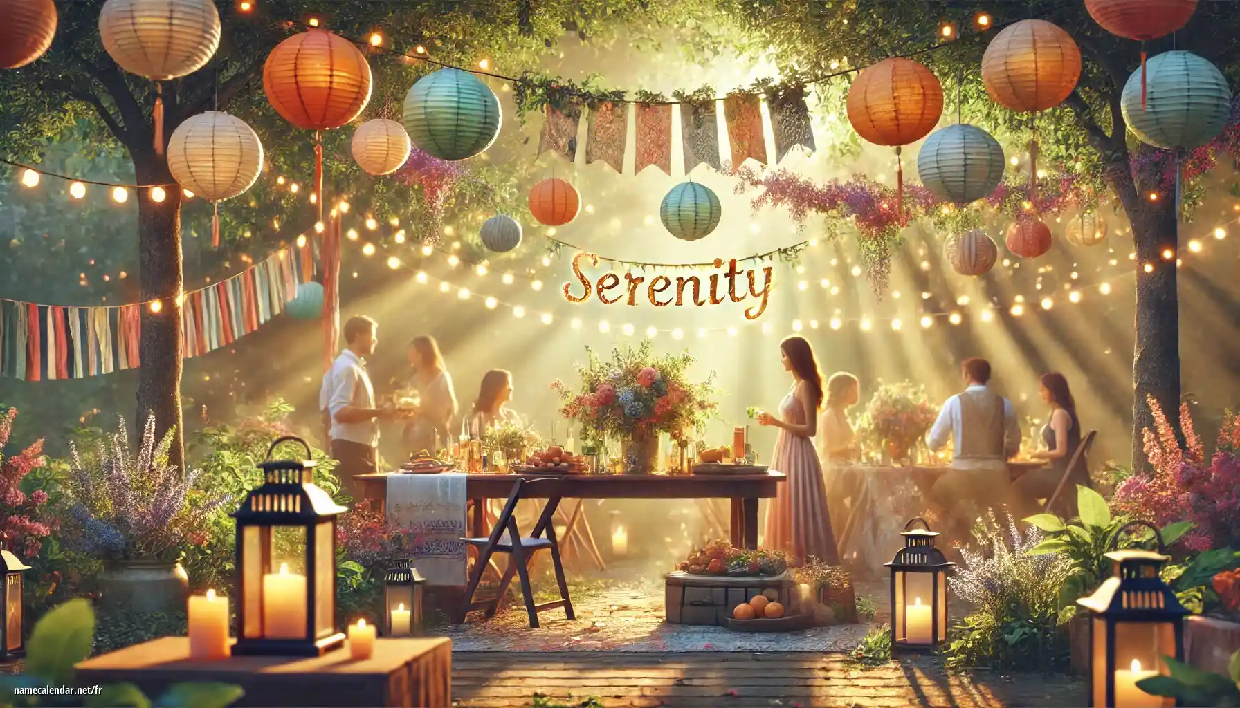 Célébration du jour du nom et du nom - Serenity