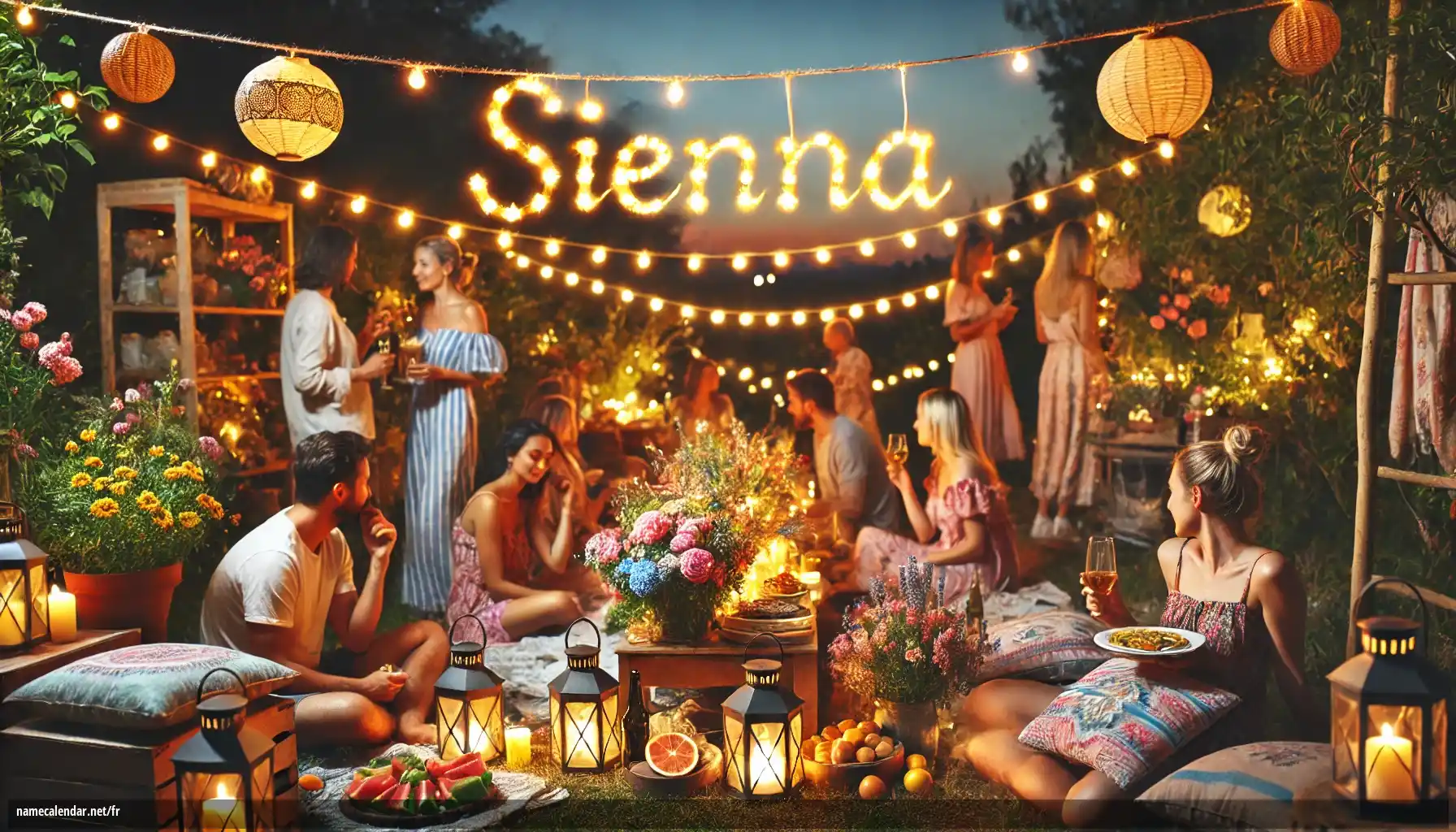 Célébration du jour du nom et du nom - Sienna