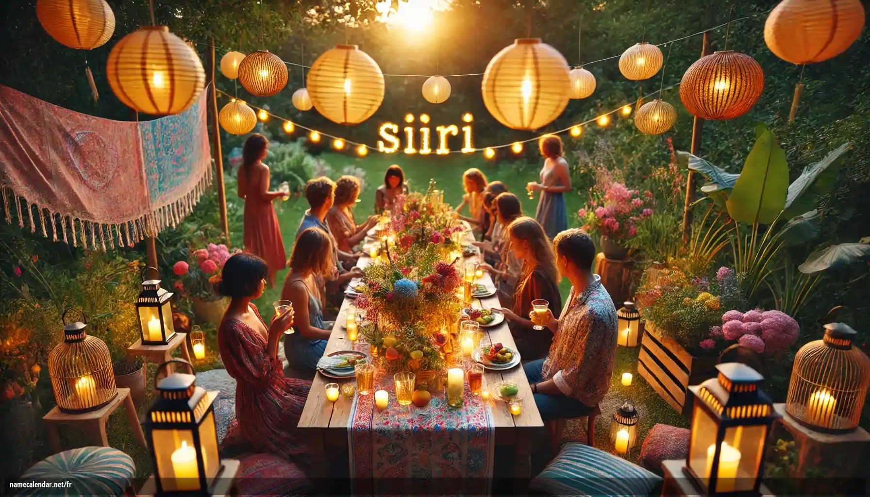 Célébration du jour du nom et du nom - Siiri