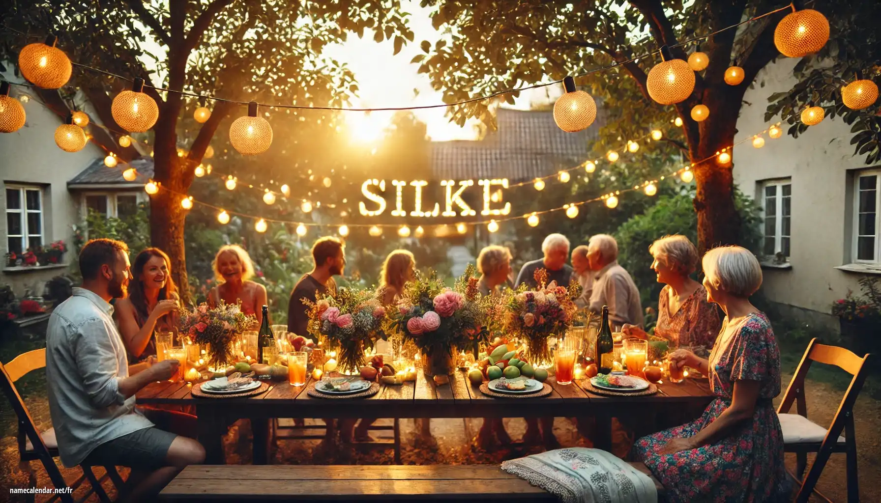 Célébration du jour du nom et du nom - Silke