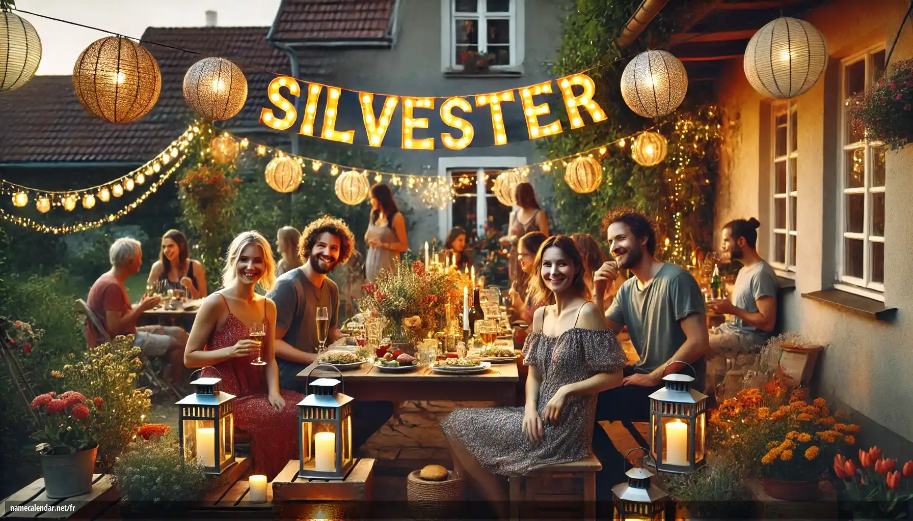 Célébration du jour du nom et du nom - Silvester