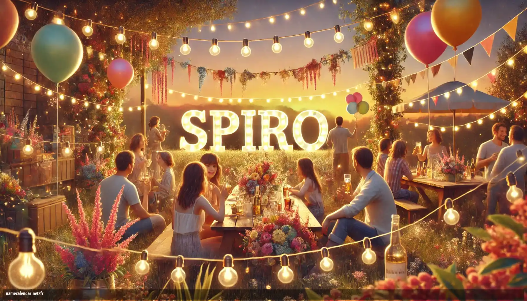 Célébration du jour du nom et du nom - Spiro